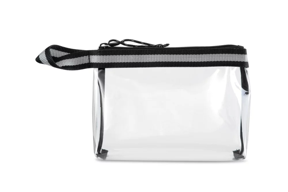 Sigma Clear Zippered Pouch - Clear