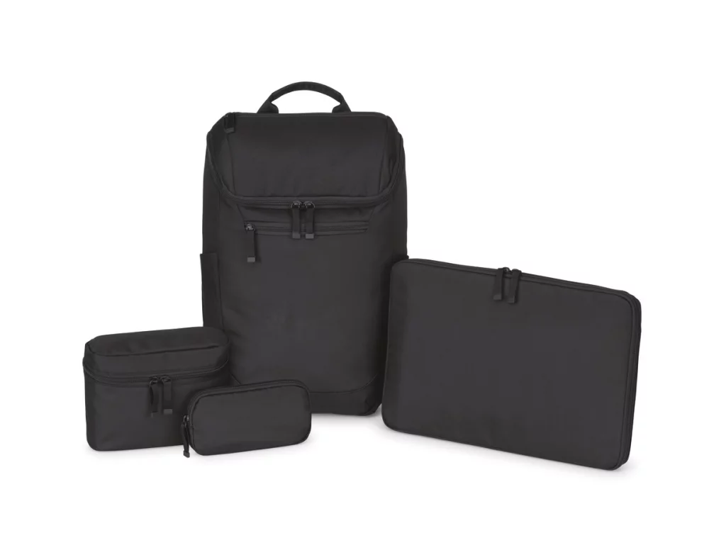 Mobile Professional Laptop Backpack - Black