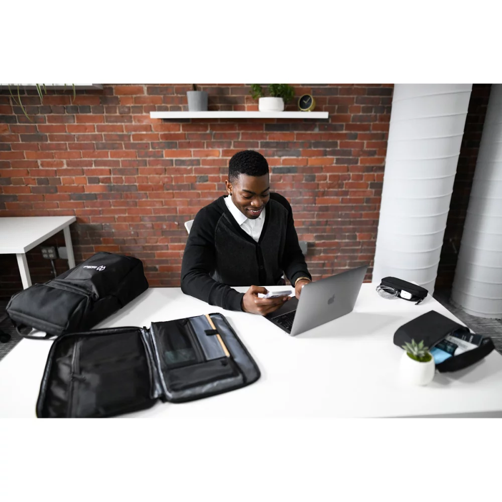 Sac à dos professionnel pour ordinateur portable - Noir