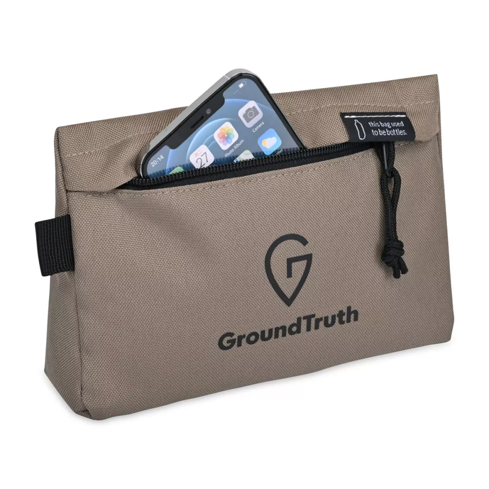 Renew rPET Zippered Pouch - Brindle
