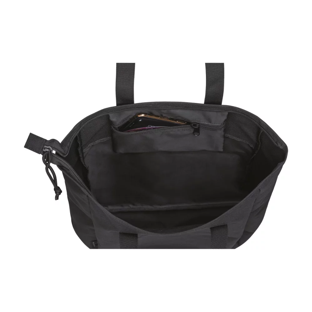 Renouveler le sac fourre-tout zippé en rPET - Noir