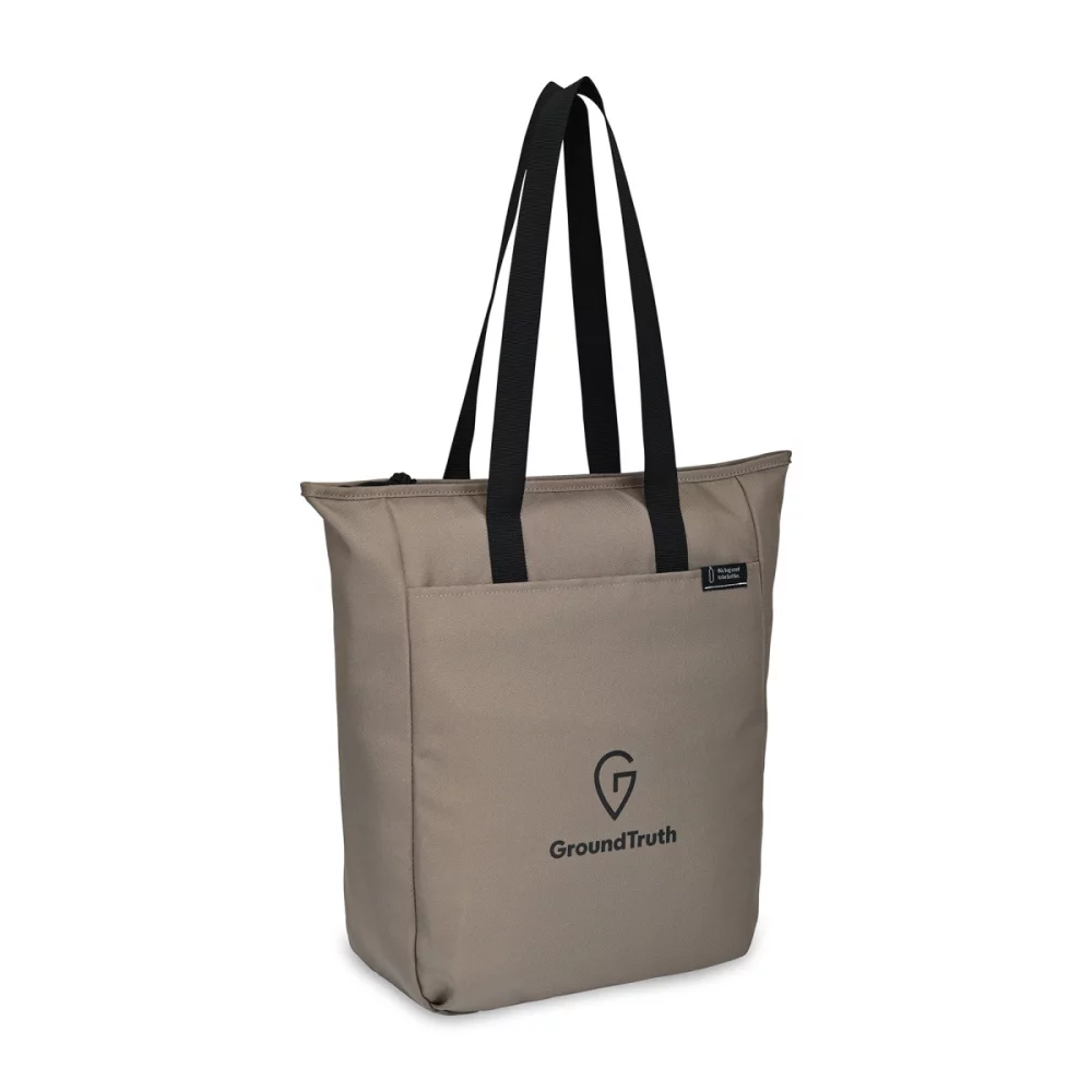 Renew rPET Zippered Tote - Brindle