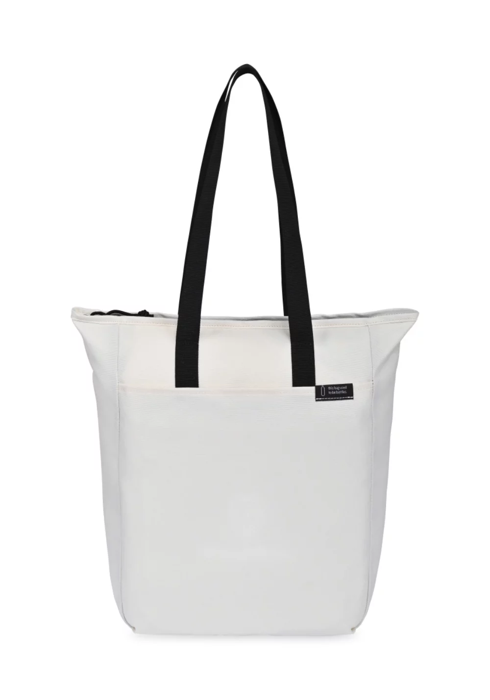 Renouveler le sac fourre-tout zippé en rPET - Crème