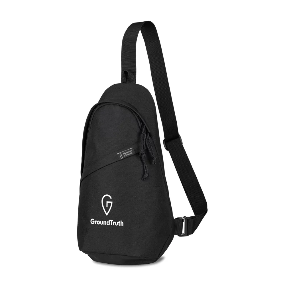 Renew rPET Sling Bag - Black
