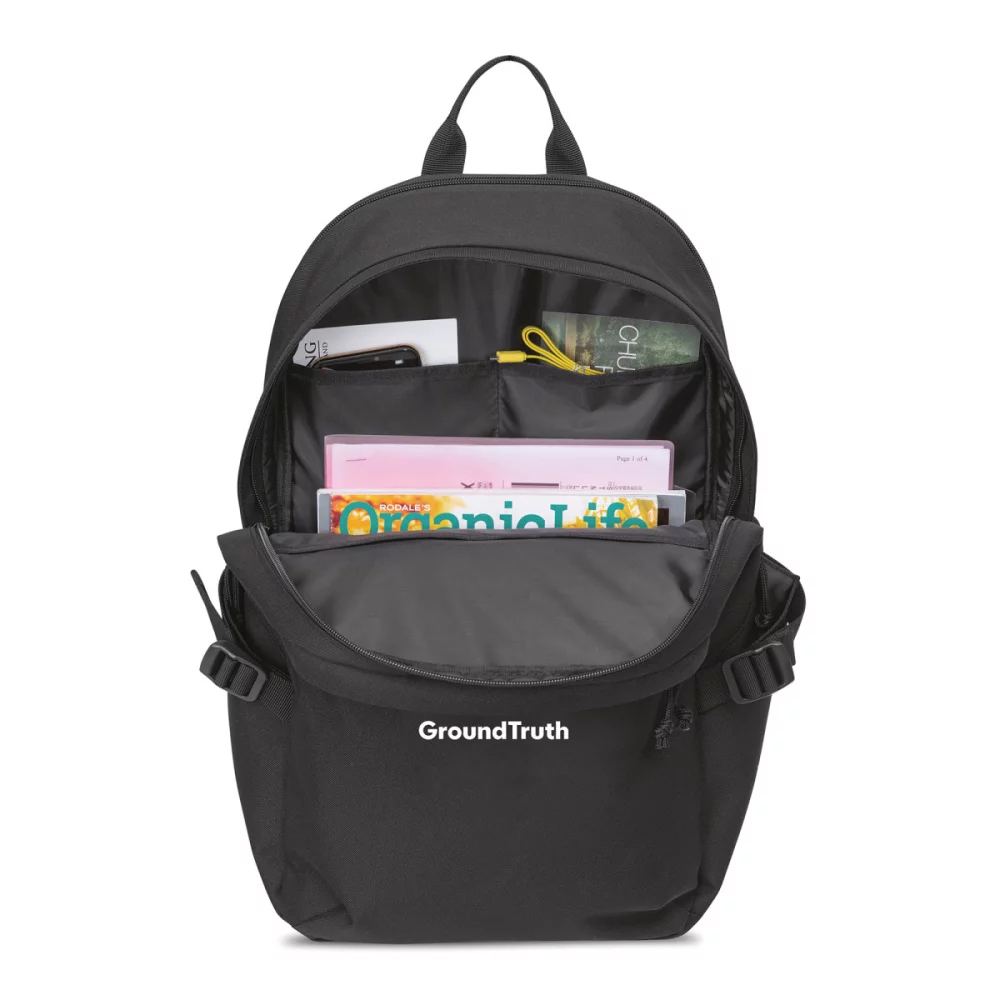 Renew rPET Laptop Backpack - Black