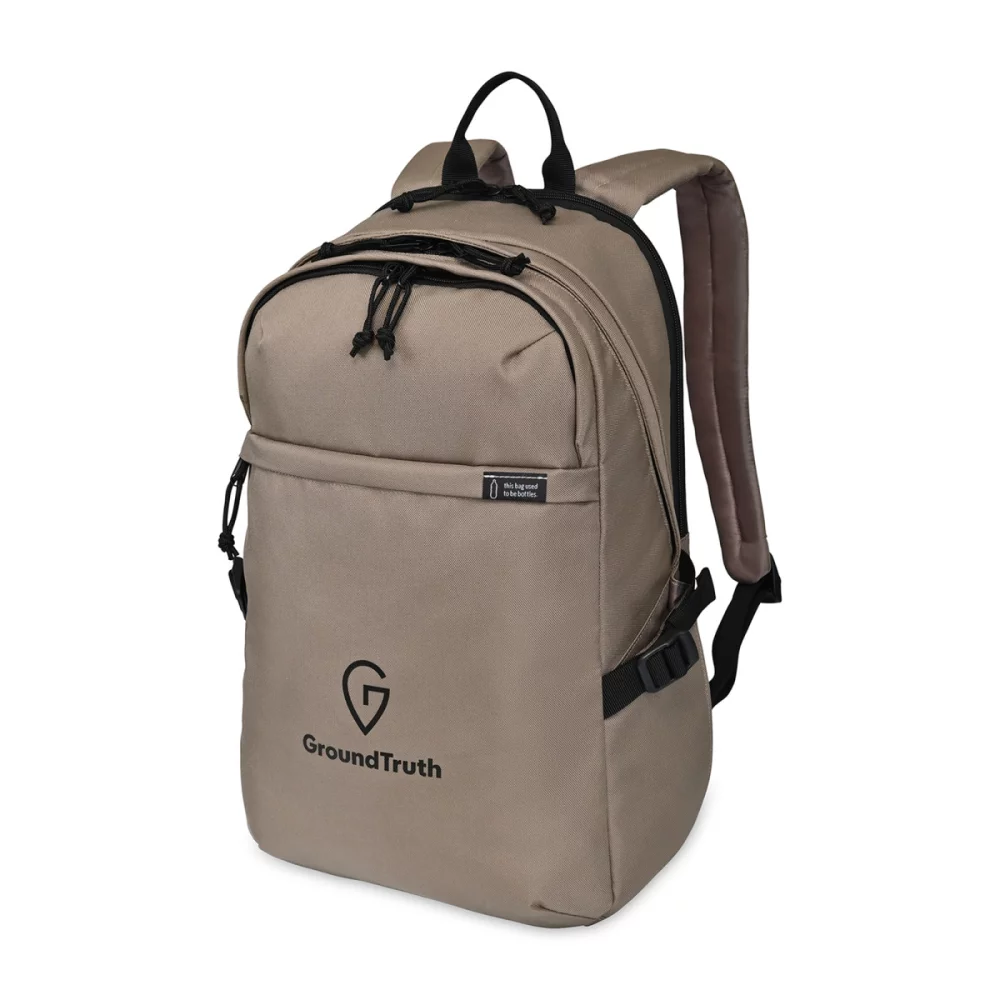 Renew rPET Laptop Backpack - Brindle