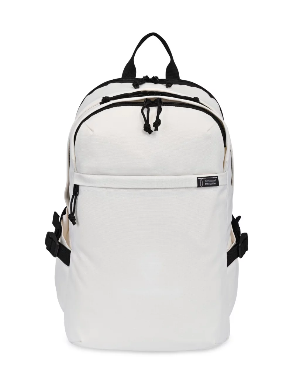 Renouveler le sac à dos pour ordinateur portable en rPET - Crème