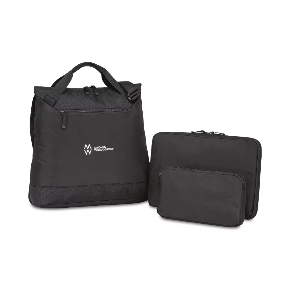 Sac à main professionnel pour ordinateur portable - Noir