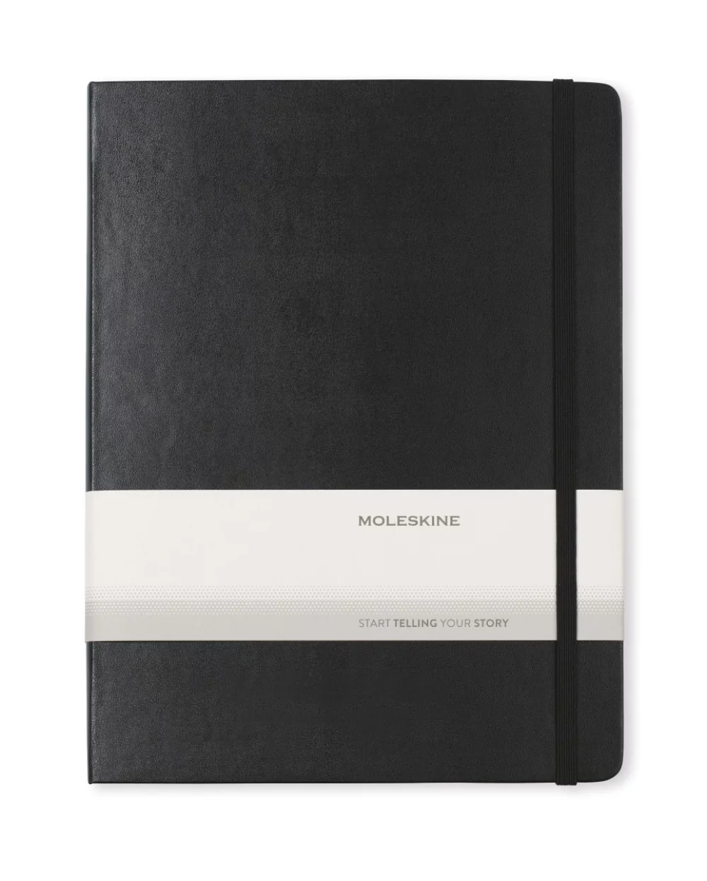 Moleskine® Hard Cover X-Large Double Layout Notebook - Black