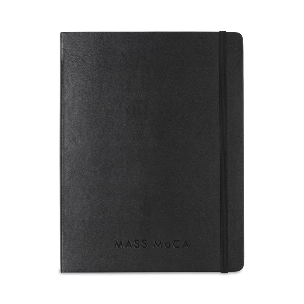 Moleskine® Hard Cover X-Large Double Layout Notebook - Black