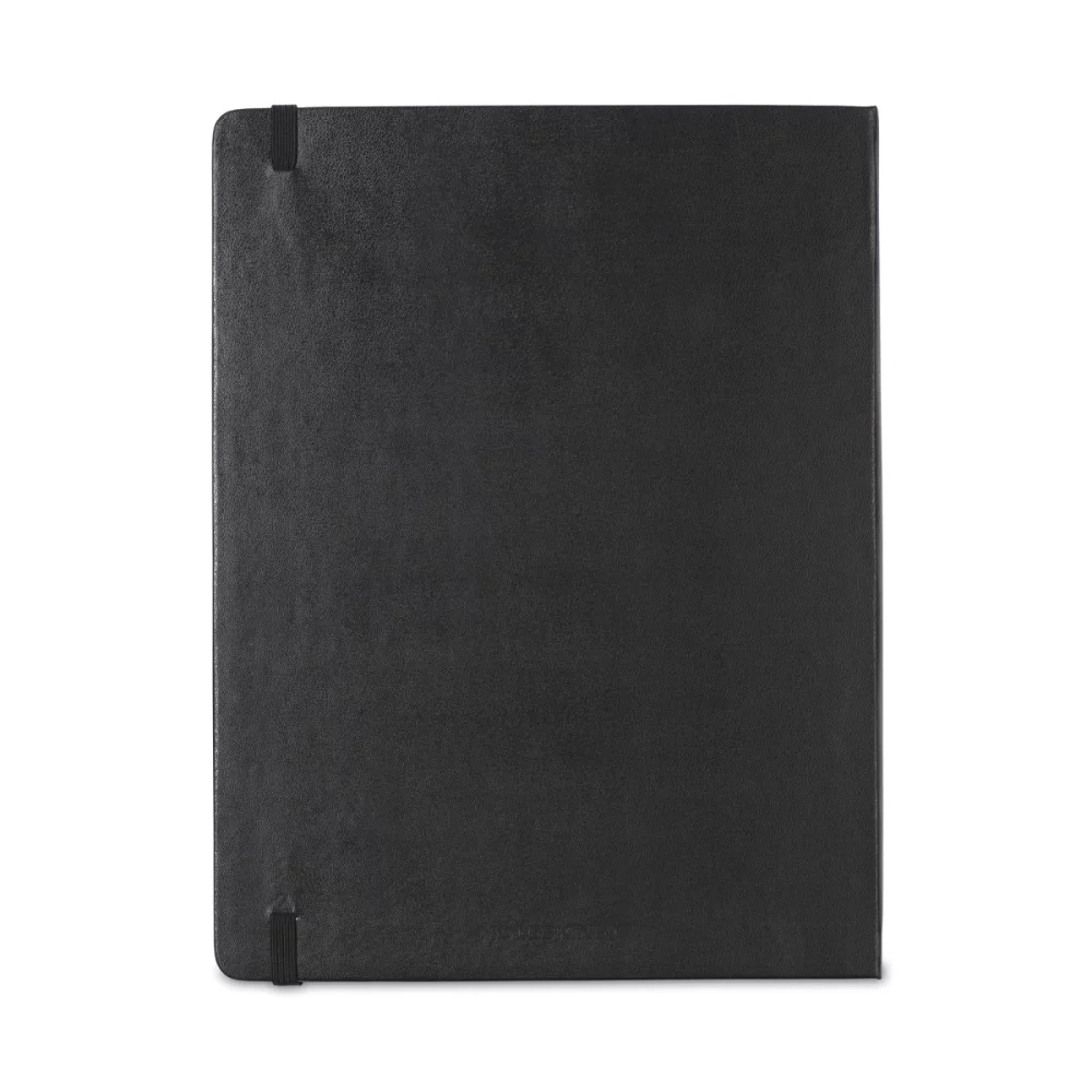 Moleskine® Hard Cover X-Large Double Layout Notebook - Black