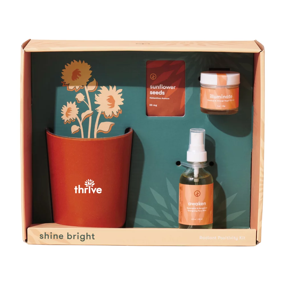 Ensemble de soins Shine Bright Take Care de Modern Sprout® - Tournesol - Tournesol Shine Bright
