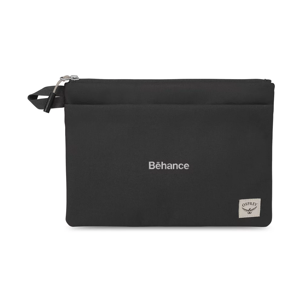 Pochette à fermeture éclair Osprey Arcane™ Large - Noir délavé