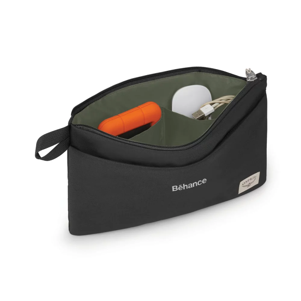 Osprey Arcane™ Large Zip Pouch - Stonewash Black
