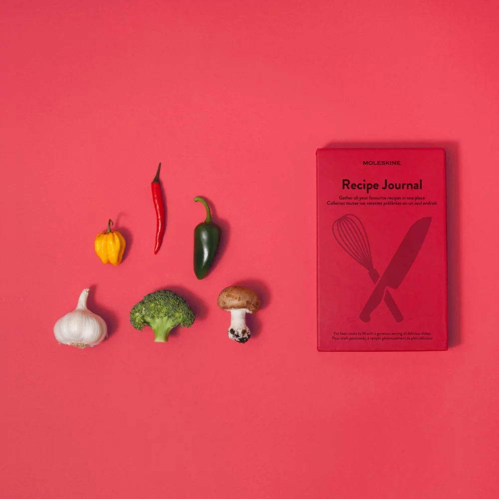 Journal Moleskine® Passion - Recettes - Rouge Écarlate