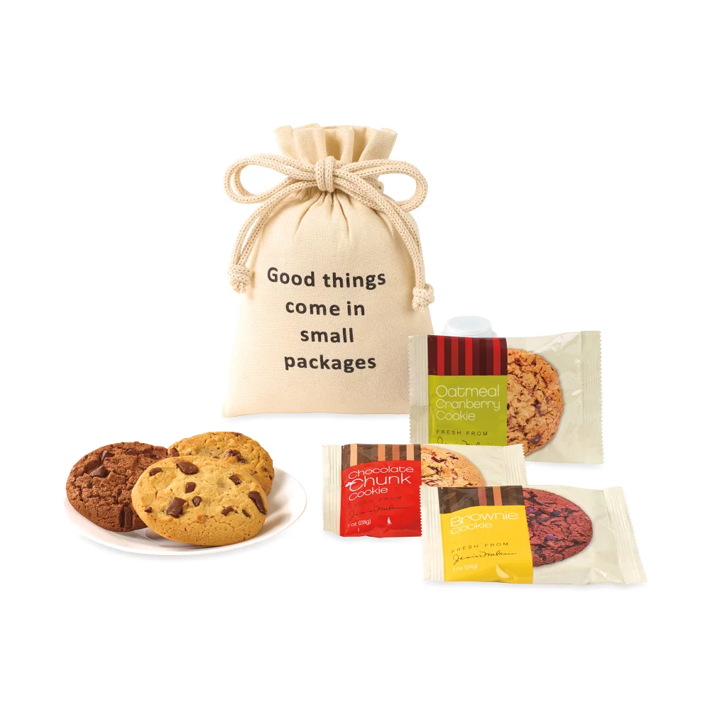 Sac cadeau pour biscuits intelligents - Naturel