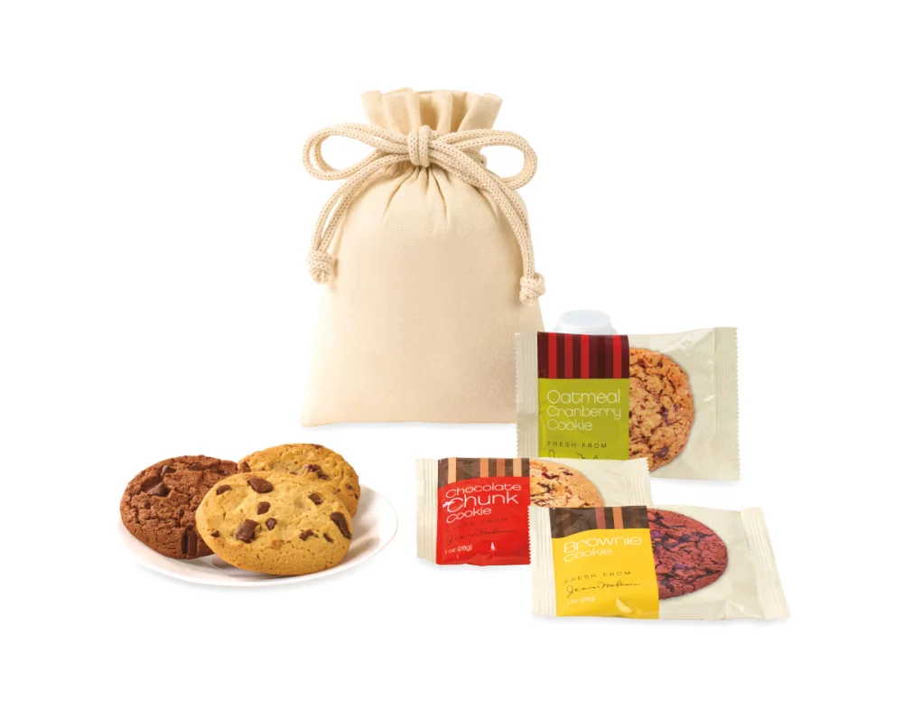 Sac cadeau pour biscuits intelligents - Naturel