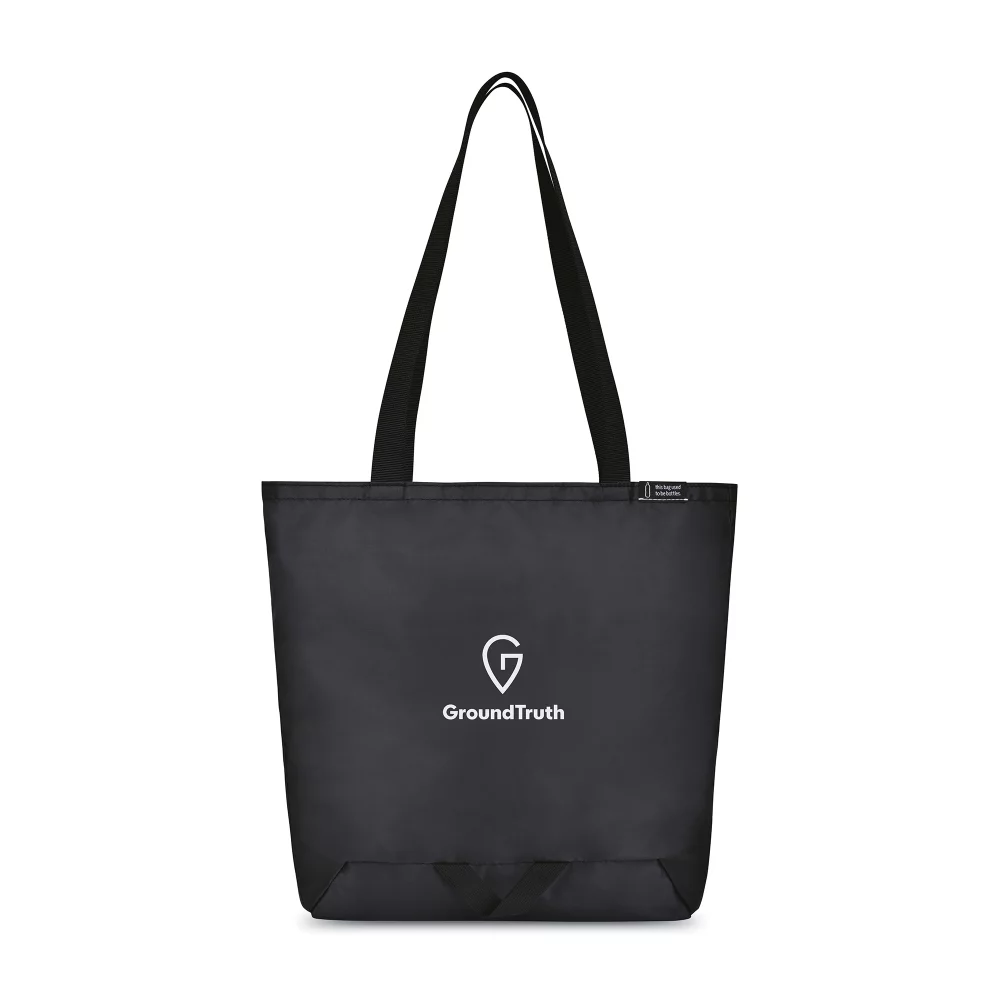 Renew rPET Packable Shopper - Black