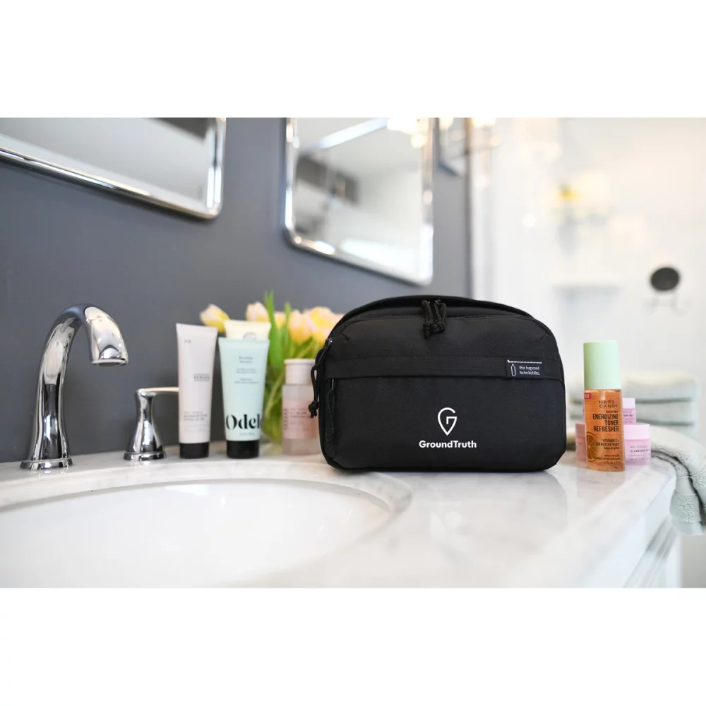 Renew rPET Toiletry Bag - Black