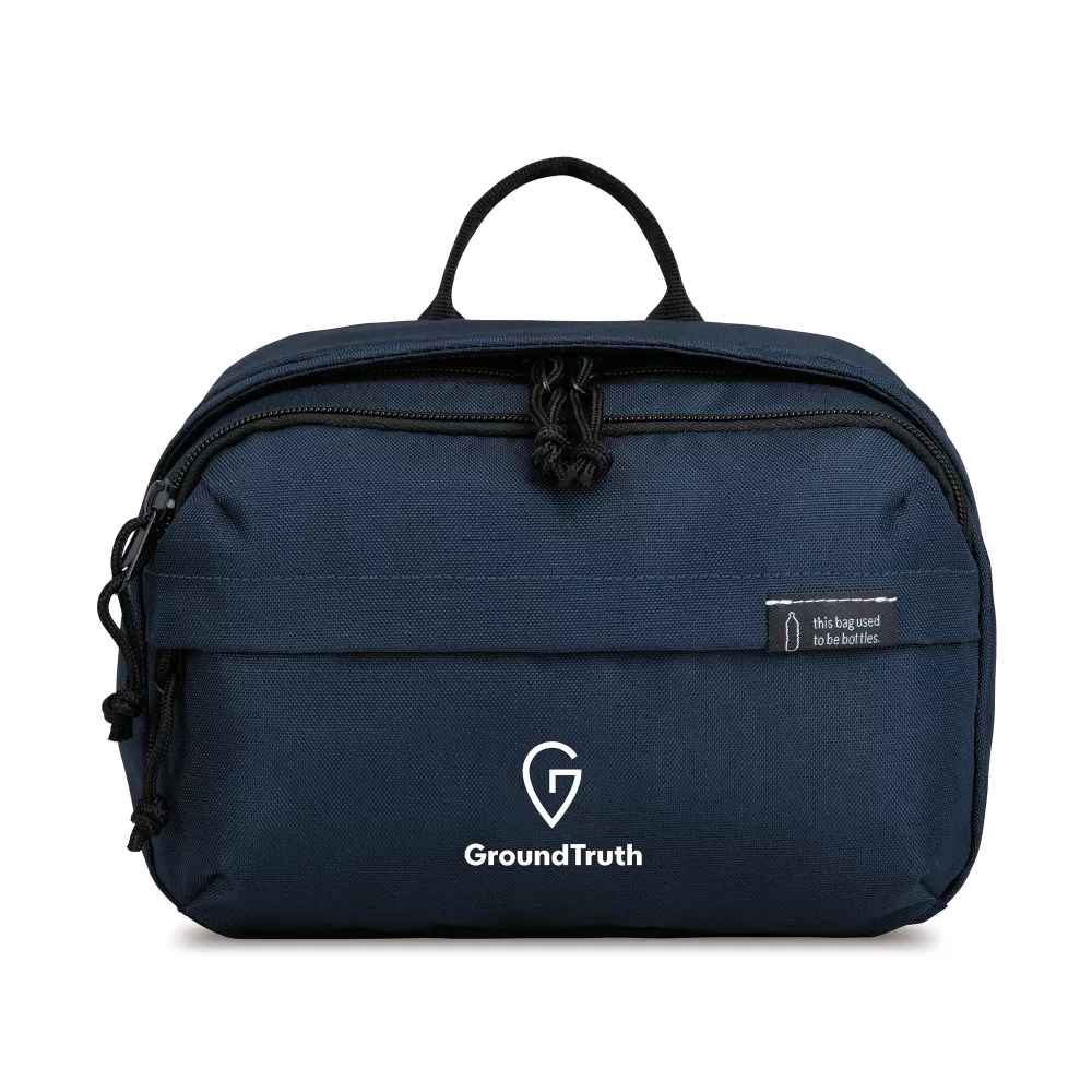 Renew rPET Toiletry Bag - Navy
