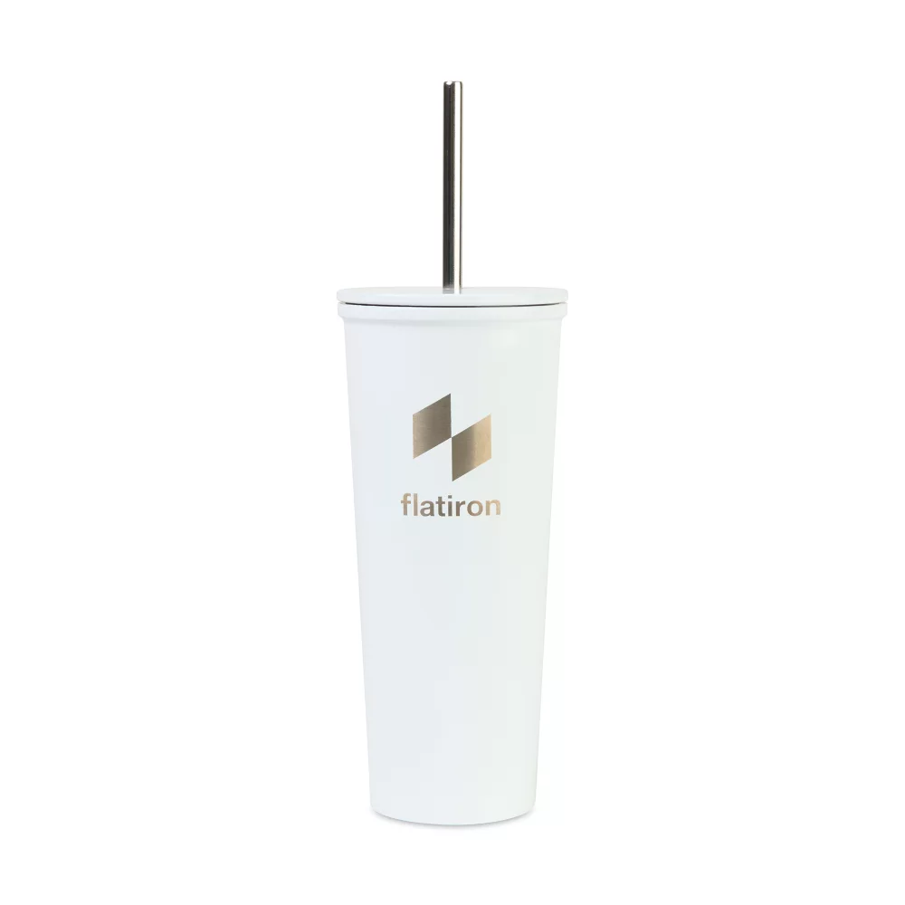 Gobelet Aviana™ Dallas à emporter - 23 oz - Blanc