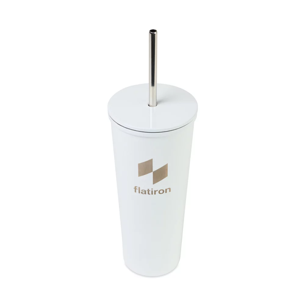 Gobelet Aviana™ Dallas à emporter - 23 oz - Blanc