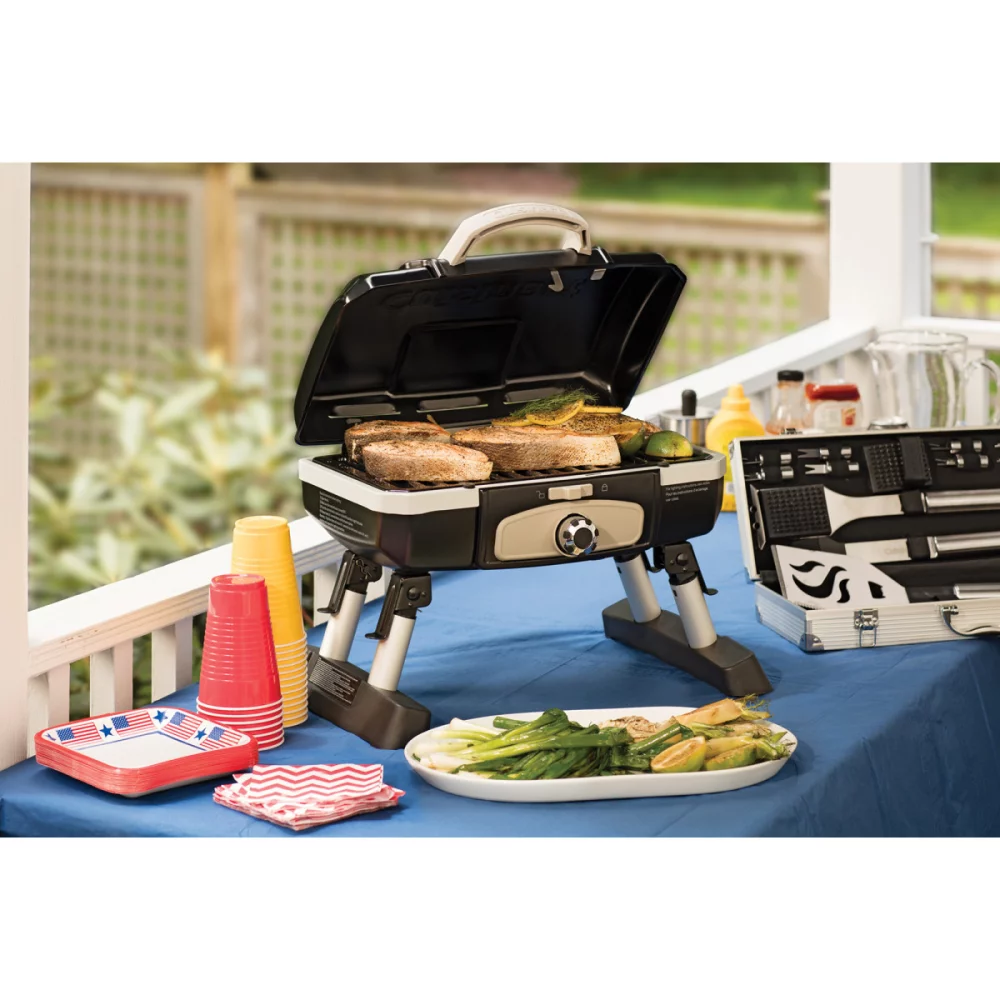 Cuisinart Outdoors® Petite Gourmet Portable Gas Grill - Black