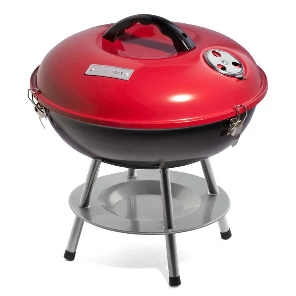 Cuisinart Outdoors® 14" Charcoal Grill - Red