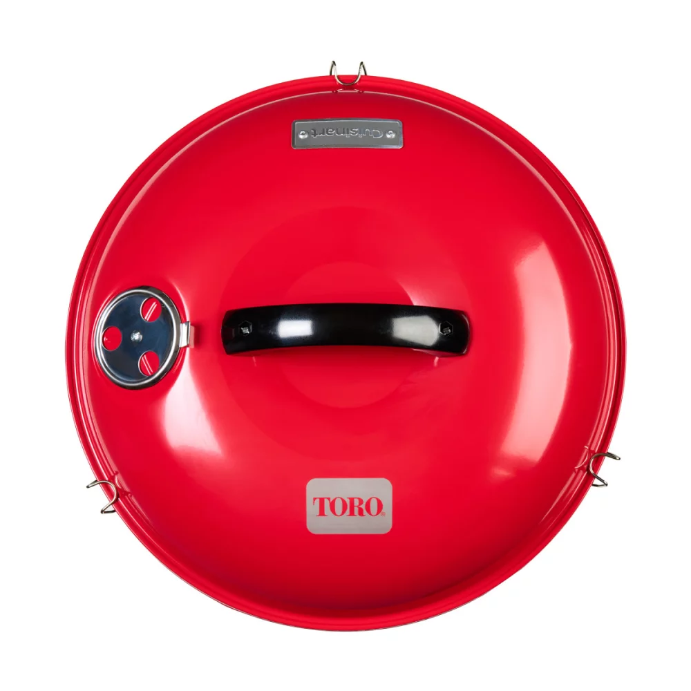 Gril au charbon de bois Cuisinart Outdoors® de 14" - Rouge