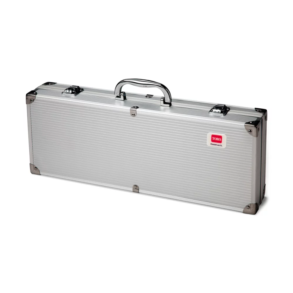 Ensemble d'outils de barbecue de luxe Cuisinart Outdoors® 14 pièces - Acier inoxydable