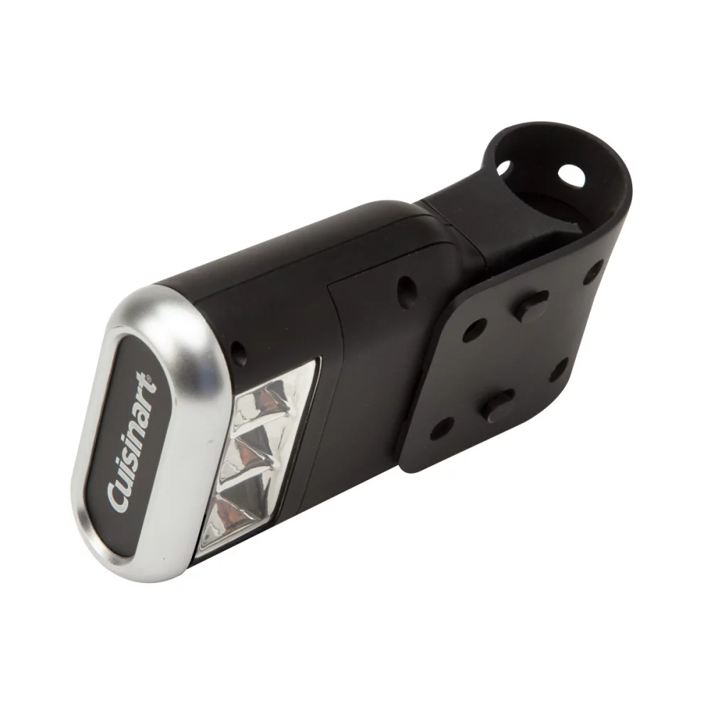 Cuisinart Outdoors® Grilluminate Lampe de barbecue à poignée réglable - Noir