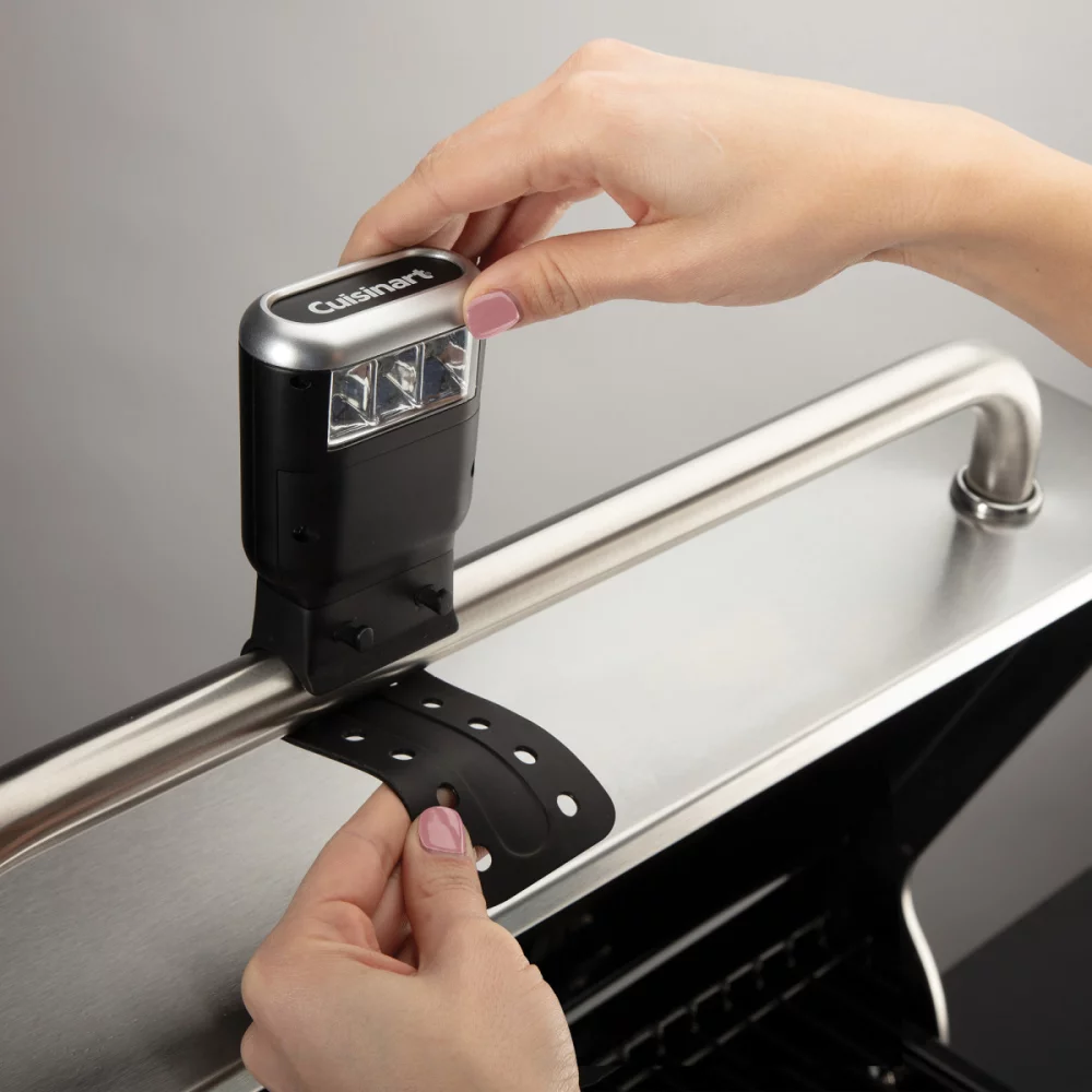 Cuisinart Outdoors® Grilluminate Adjustable Handle-Mount Grill Light - Black