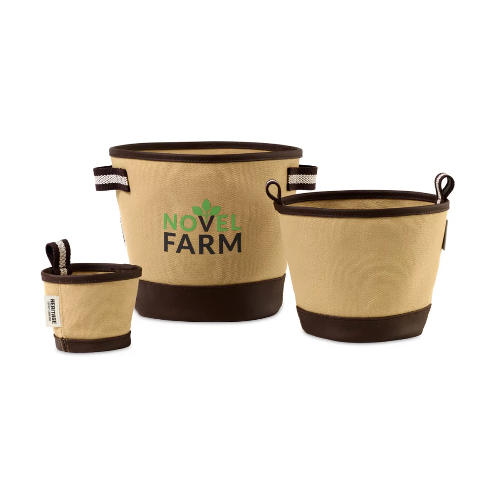 Heritage Supply™ Trio de pots Plant, Grow and Store - Dune