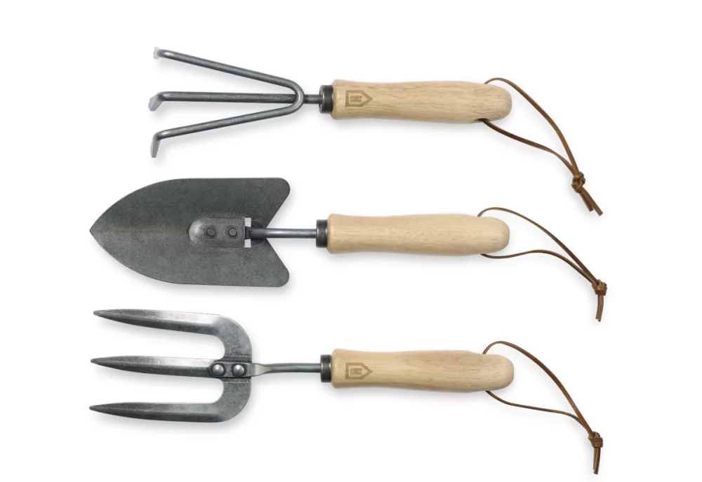 Ensemble d'outils de jardinage premium Heritage Supply™ - Bois
