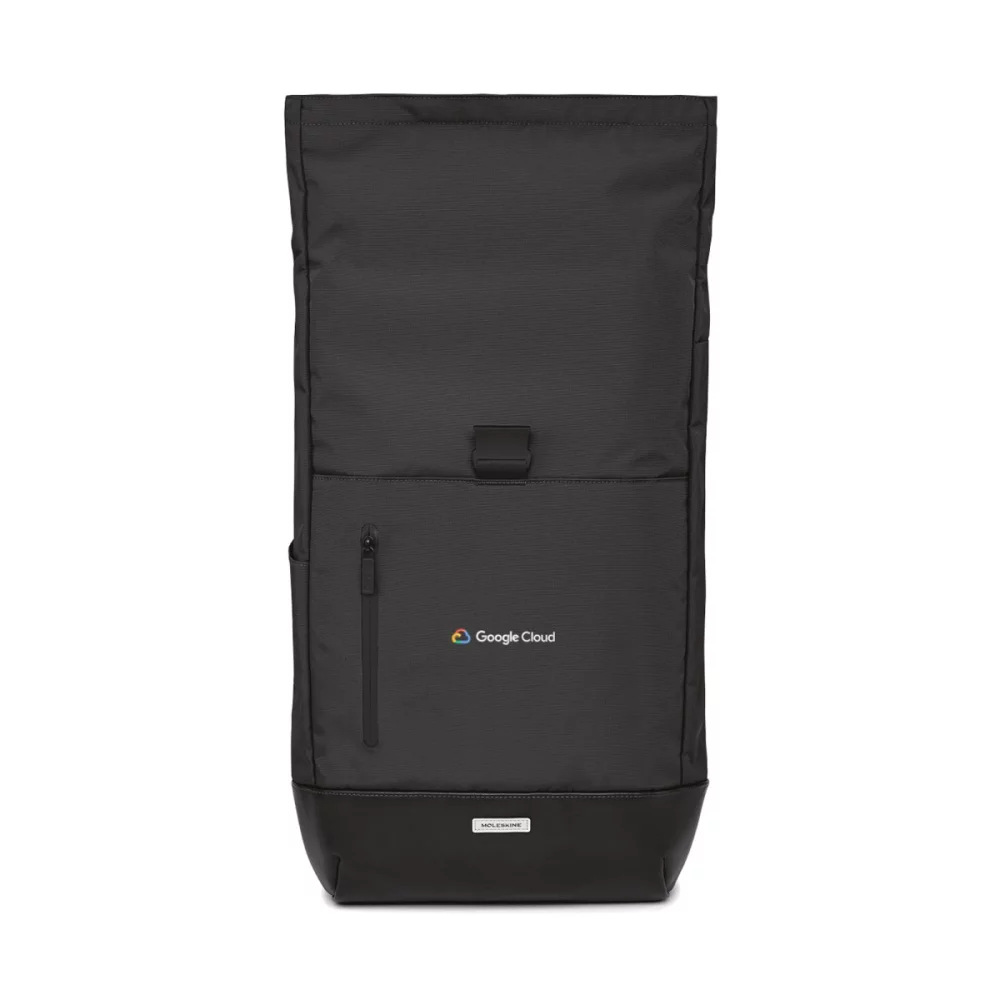 Moleskine® Metro Rolltop Backpack - Black
