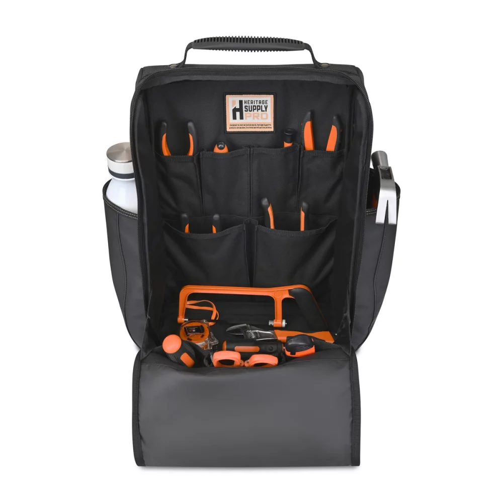 Heritage Supply Pro Gear Backpack - Black