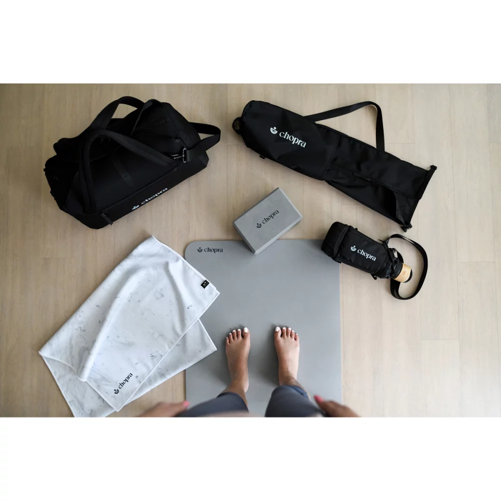 Sac de yoga et tapis de yoga - Noir