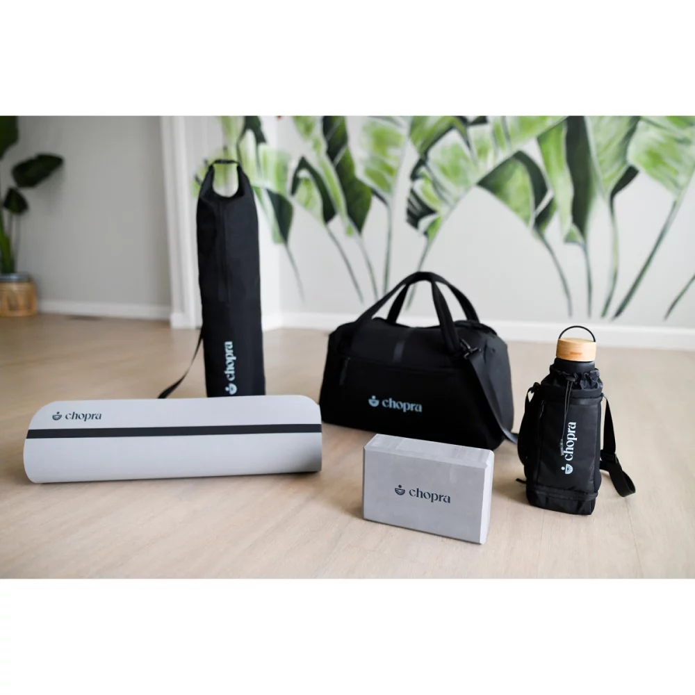 Sac de yoga et tapis de yoga - Noir