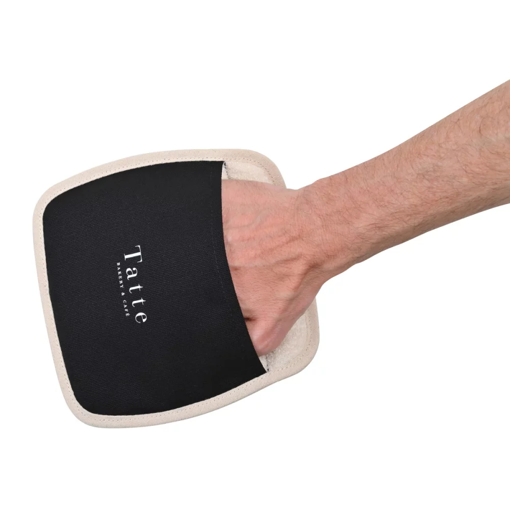 La Cuisine Potholder Hot Pad Set - Black