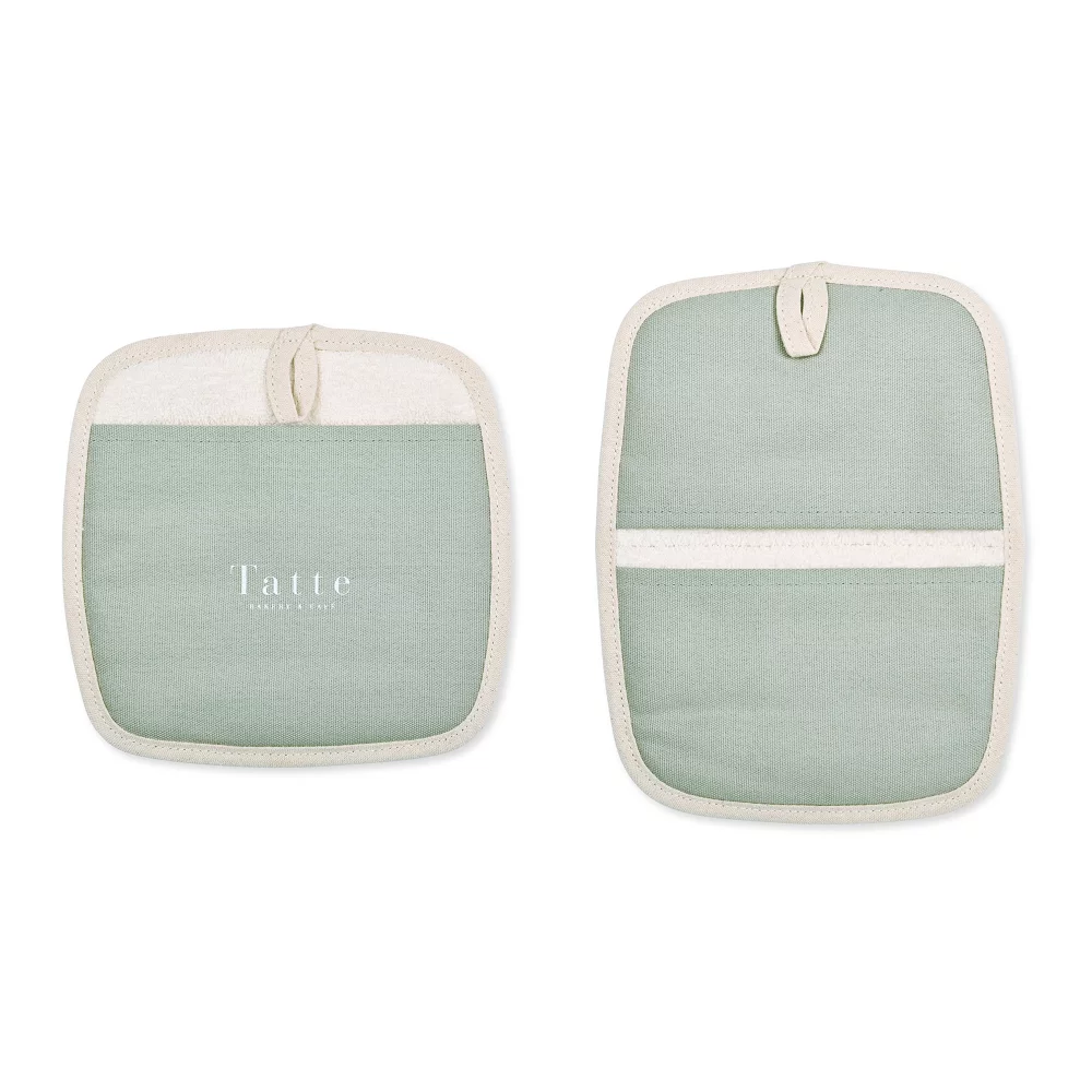La Cuisine Potholder Hot Pad Set - Grey