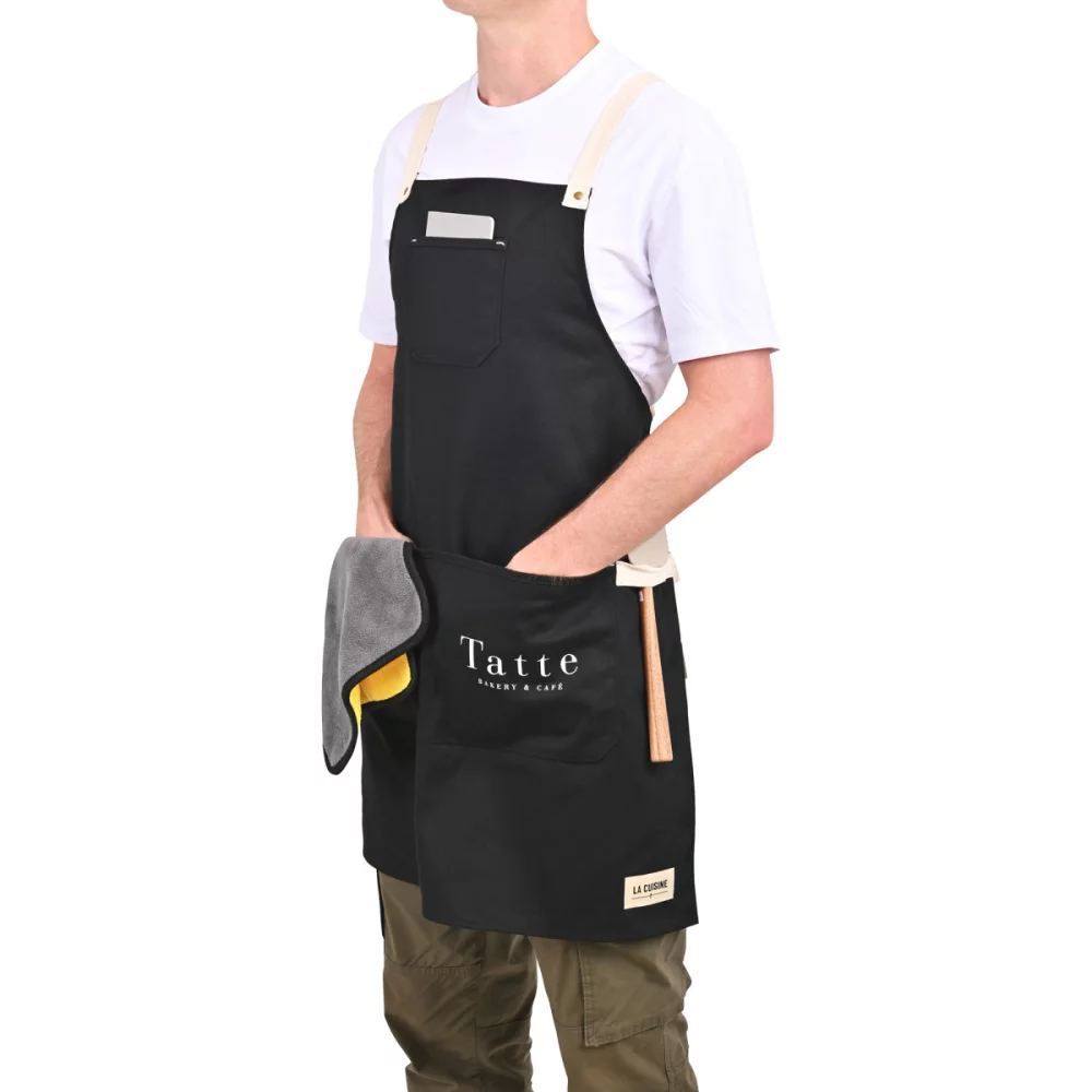 La Cuisine Prep Apron - Black