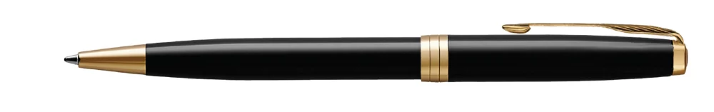 Parker Sonnet Ballpoint - Black - Gold Trim