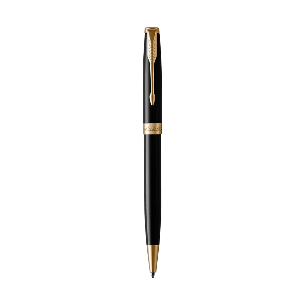 Parker Sonnet Ballpoint - Black - Gold Trim