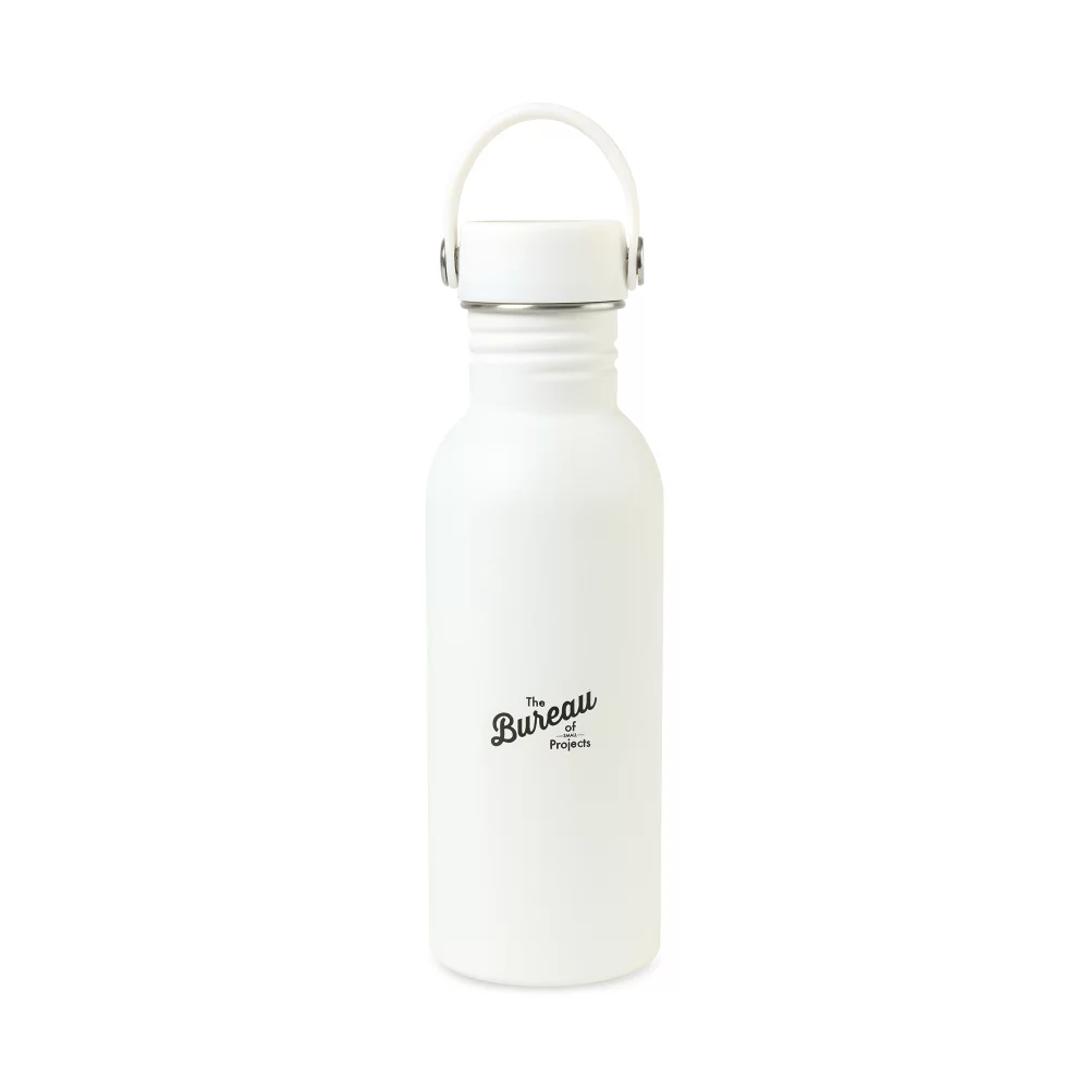 Arlo Classics Stainless Steel Hydration Bottle - 20 Oz. - White
