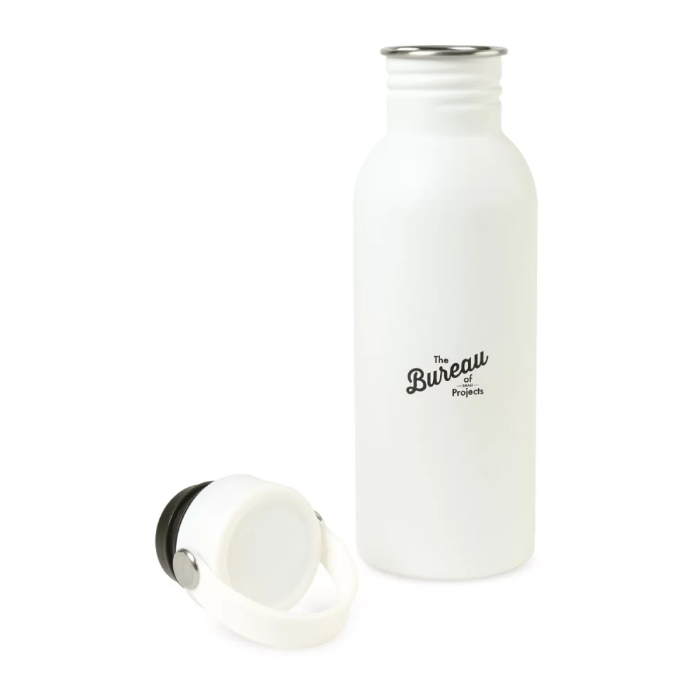 Arlo Classics Stainless Steel Hydration Bottle - 20 Oz. - White