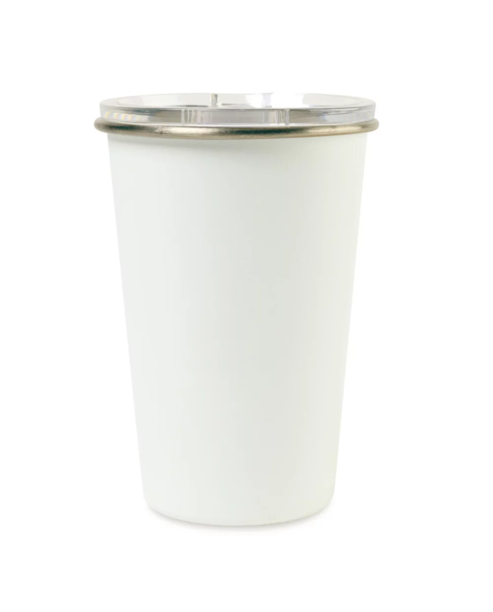 Gobelet de voyage en acier inoxydable Arlo Classics - 14 oz - Blanc