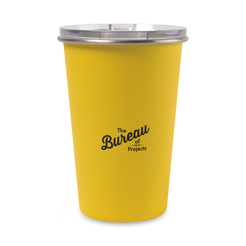 Arlo Classics Stainless Steel Travel Tumbler - 14 Oz. - Yellow