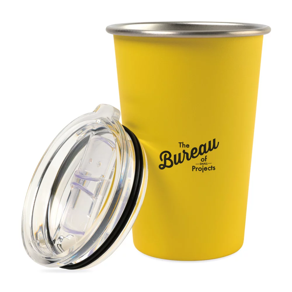 Arlo Classics Stainless Steel Travel Tumbler - 14 Oz. - Yellow