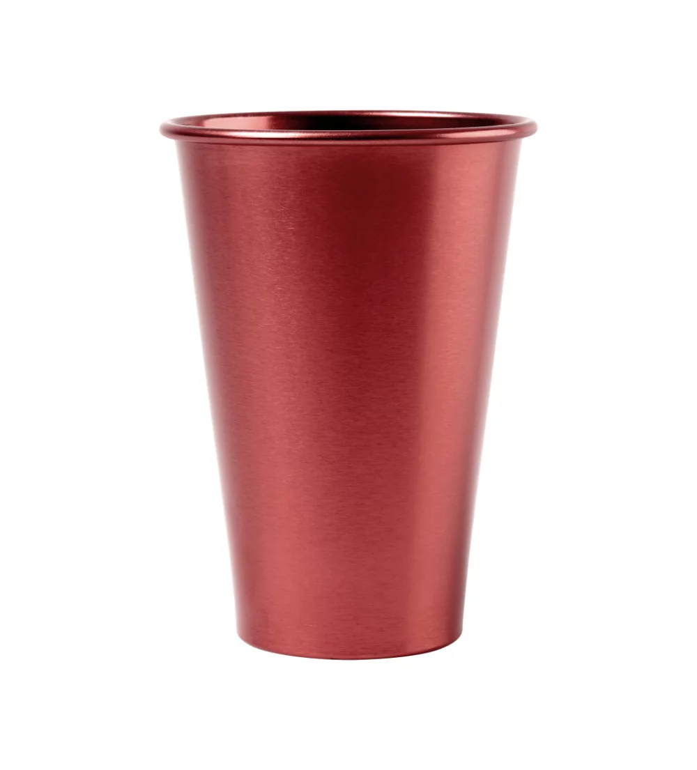 Pre-Game Aluminum Stadium Cup - 18 Oz. - Red