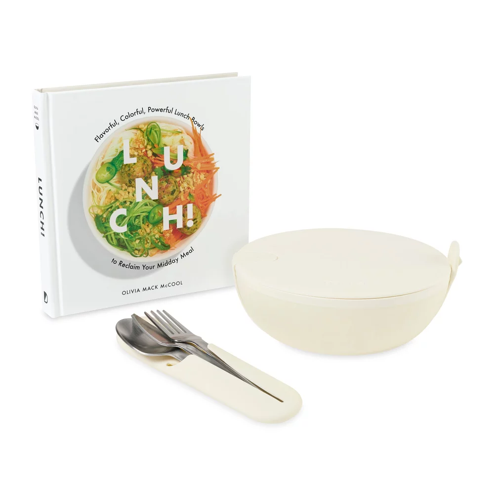 Déjeuner d'affaires W&P et ensemble livre - Crème